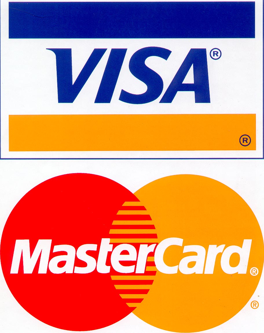 Принимаем к оплате карты visa и mastercard